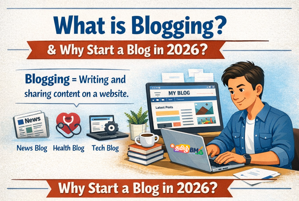 Blogging என்றால் என்ன? 2026ல் ஏன் நீங்கள் Blog ஆரம்பிக்க வேண்டும்?